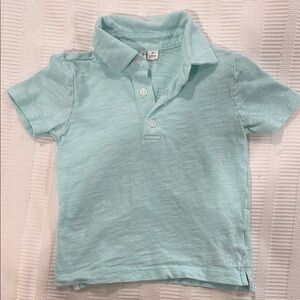 EXCELLENT CONDITION Janie and Jack Green Polo Shirt Short Sleeve Casual